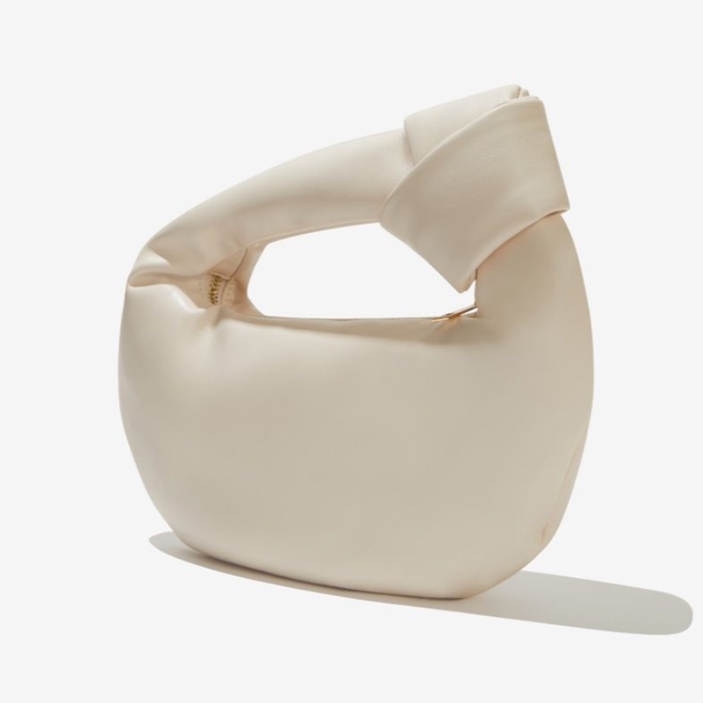 NWT Melie Bianco Alexandra Top Handle Bag in Cream - Picture 1 of 5
